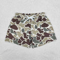 Men's Camo Swim Trunks — Casual Beach & Board Shorts